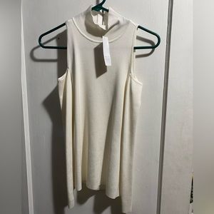 NWT WHBM Cold Shoulder Sweater